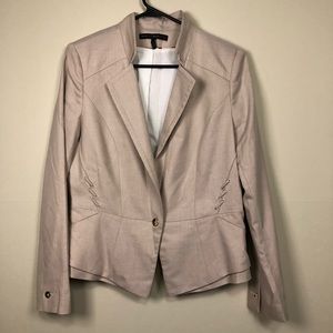 White House Black Market tan blazer 12